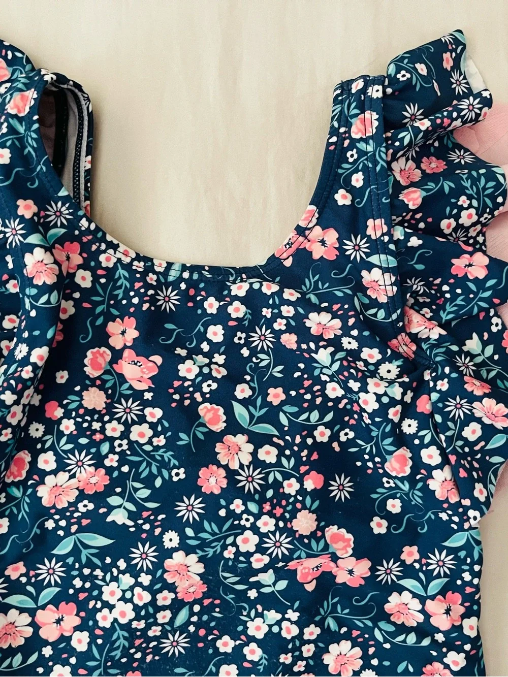 Ruffle Butts pretty navy